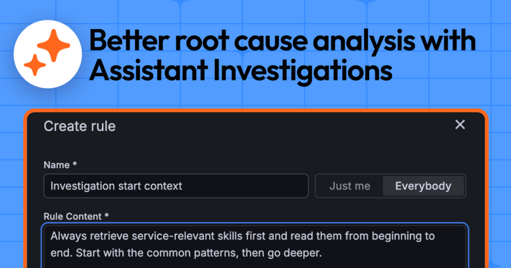 Automatically discover and remediate root causes with Grafana Assistant Investigations