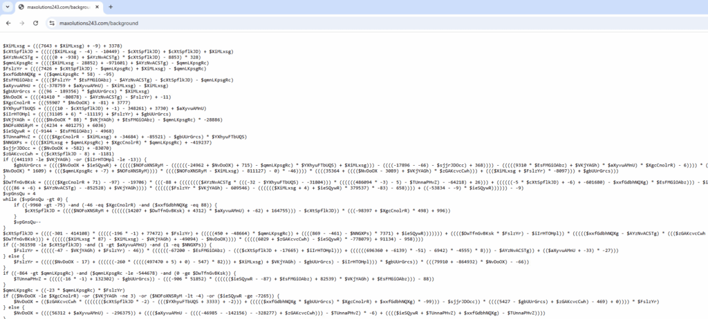 Obfuscated_PowerShell