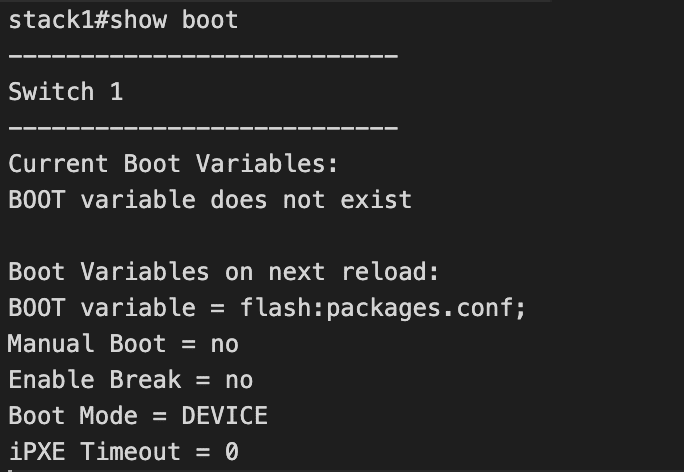 Cisco Catalyst Stack Upgrade
