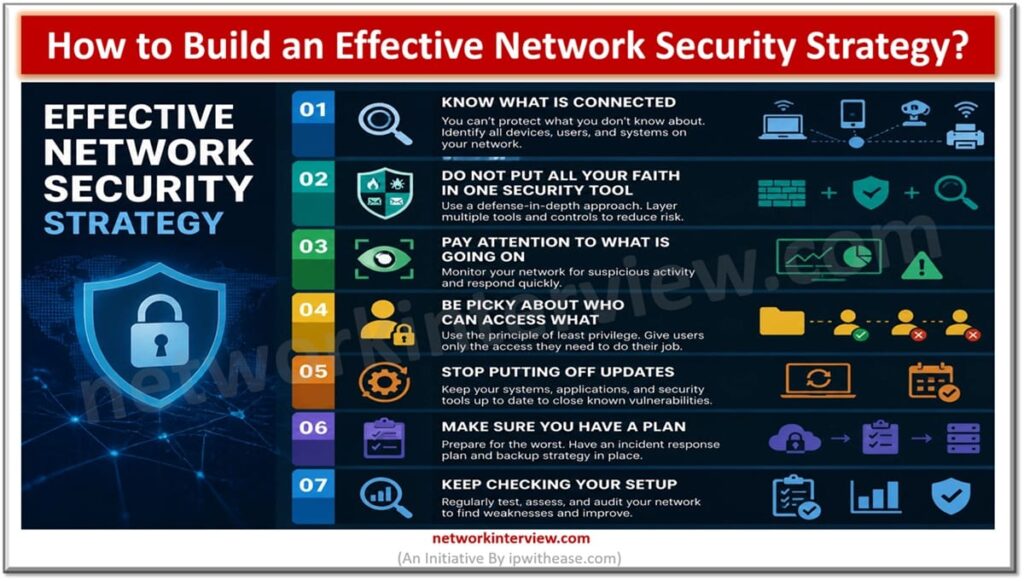 How to Build an Effective Network Security Strategy