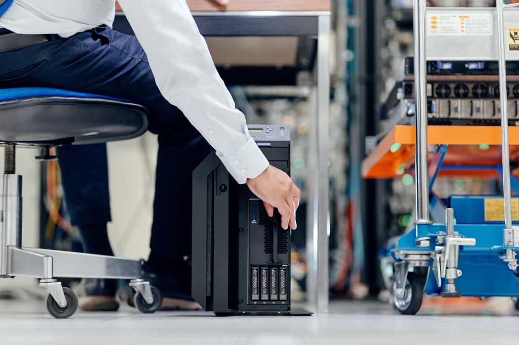 IBM PowerS1112 tower chassis form factor