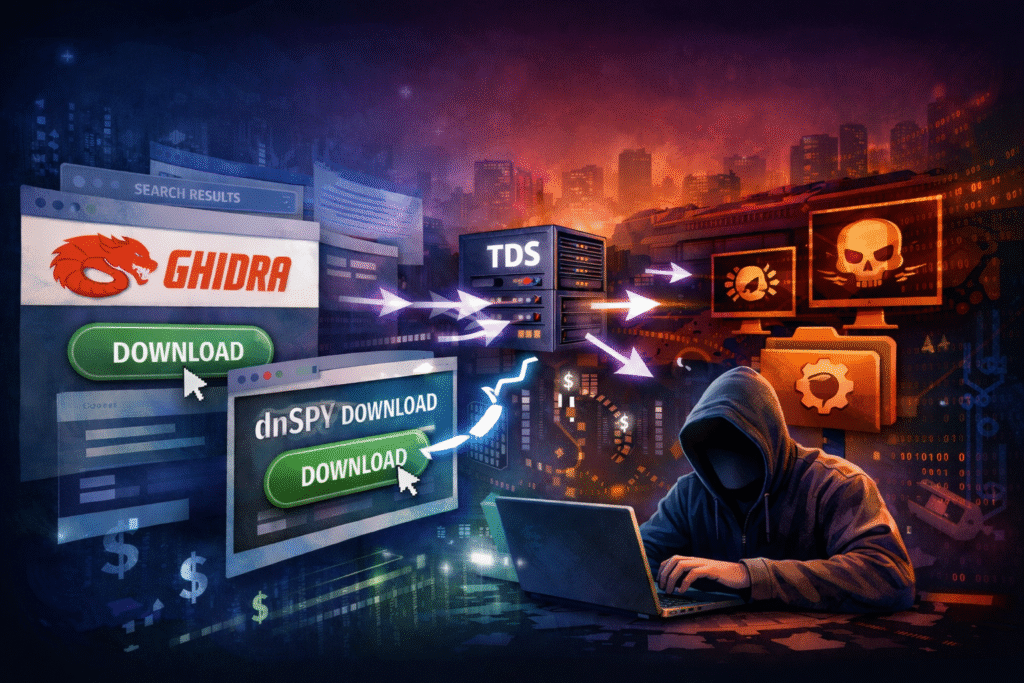 Impersonation, Click Hijacking, and TDS: Inside a Malware Distribution Ecosystem