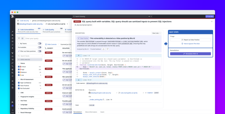 Reduce SAST false positives with agentic evaluation and Bits Memories