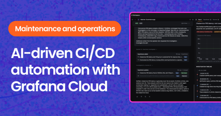 Automate all the things: How to use Grafana Cloud's AI to relieve the operational burden