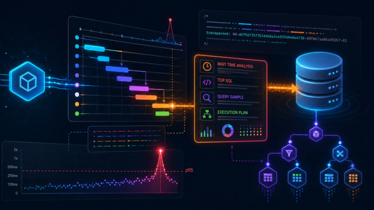 Closing the Observability Gap: Connecting Application Traces to Database Execution Plans 